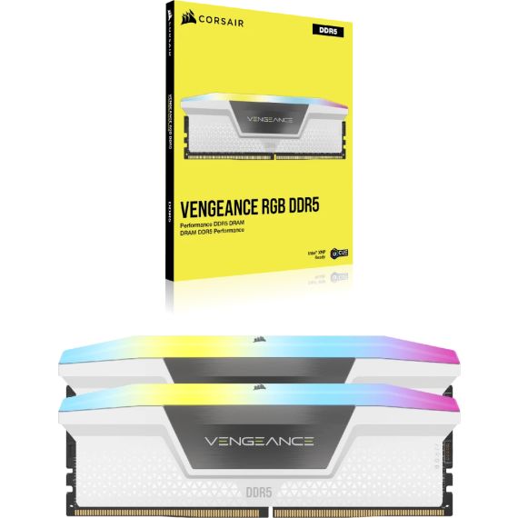 CORSAIR Vengeance RGB - DDR5 - kit - 64 GB  | CMH64GX5M2B6400C32W