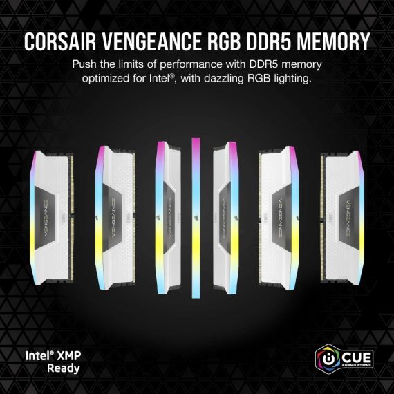 CORSAIR Vengeance RGB - DDR5 - kit - 64 GB  | CMH64GX5M2B6400C32W