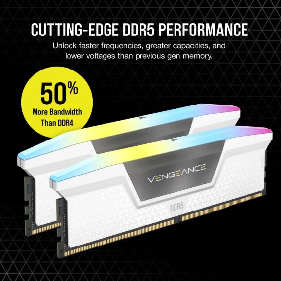 CORSAIR Vengeance RGB - DDR5 - kit - 64 GB  | CMH64GX5M2B6400C32W