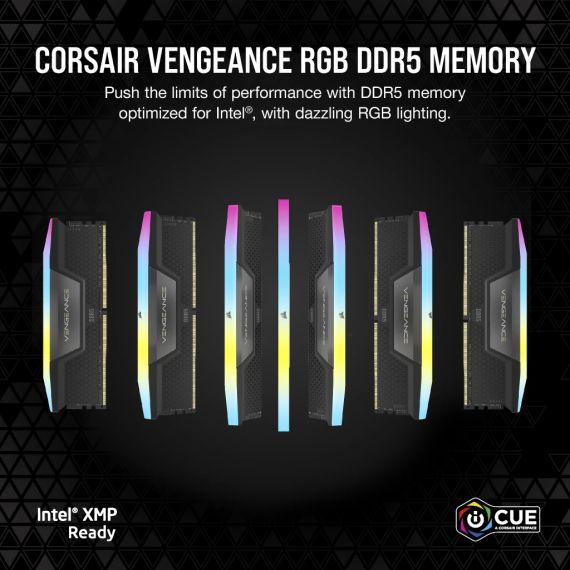 CORSAIR Vengeance RGB - DDR5 - kit - 96 GB 2 | CMH96GX5M2B6800C40