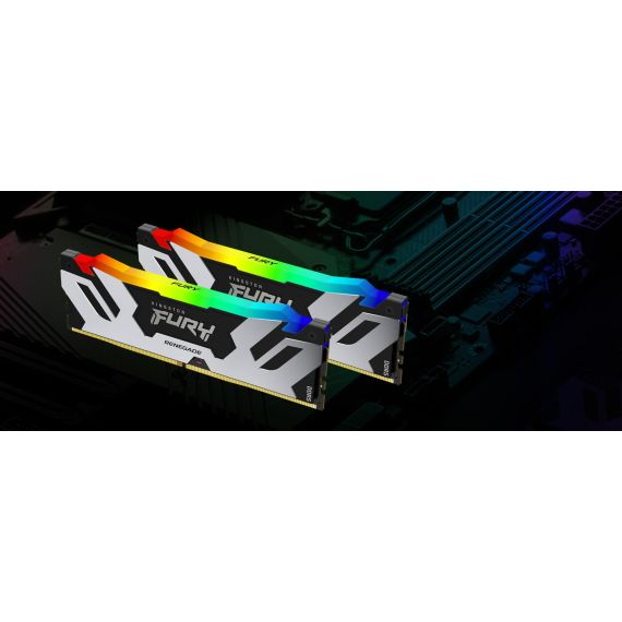 Kingston FURY Renegade RGB - DDR5 - kit - 96 G | KF564C32RSAK2-96