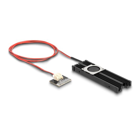 Delock - Solid state drive heatsink - SATA - black | 18451