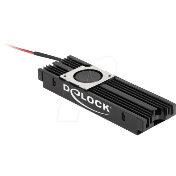 Delock - Solid state drive heatsink - SATA - black | 18451