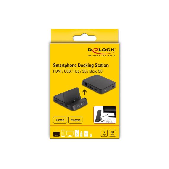 Delock - Docking station - USB-C / Thunderbolt 3 - HDMI | 88018
