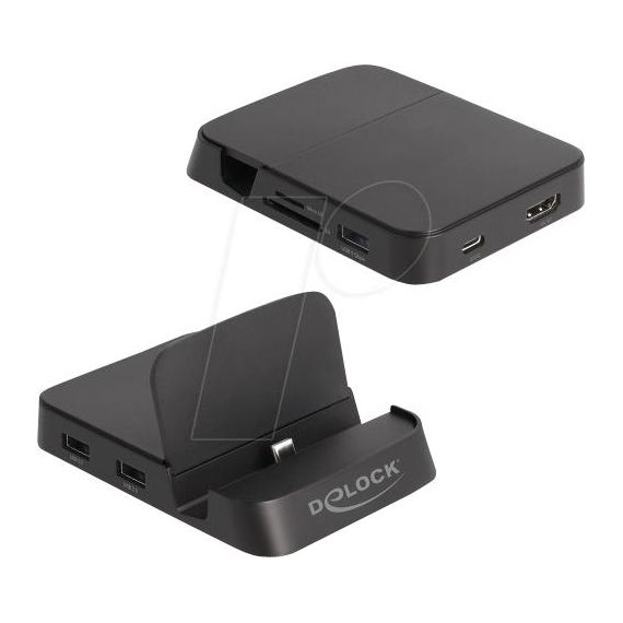 Delock - Docking station - USB-C / Thunderbolt 3 - HDMI | 88018