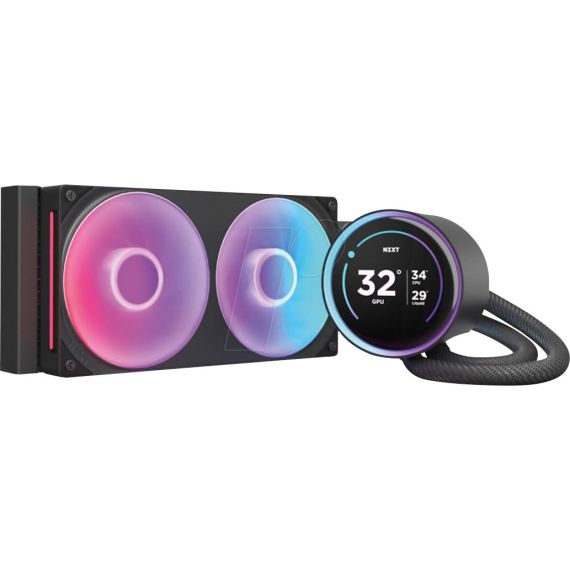 NZXT Kraken Elite 240 RGB - Processor liquid coolin | RL-KR24E-B2