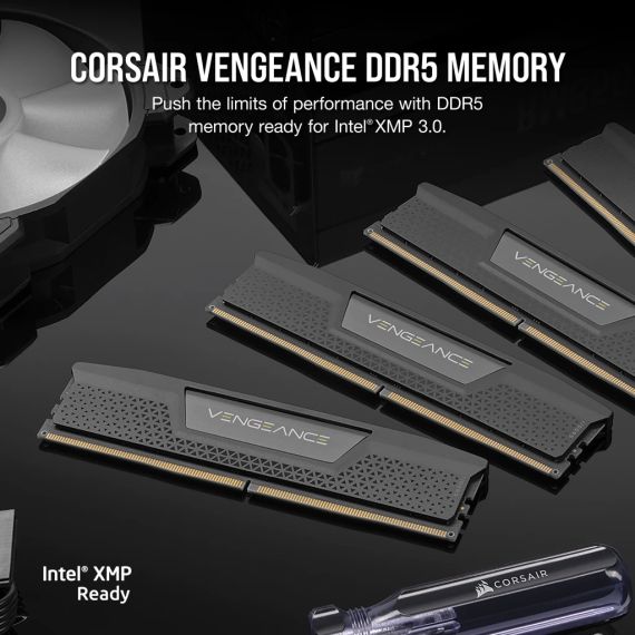 CORSAIR Vengeance - DDR5 - kit - 32 GB 2 x 1 | CMK32GX5M2B6000C28