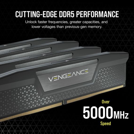 CORSAIR Vengeance - DDR5 - kit - 32 GB 2 x 1 | CMK32GX5M2B6000C28