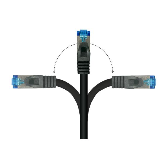 Alcasa 8060-SF / 2 m / Cat6a / S/FTP (S-STP) / RJ-4 | 8060-SF020S