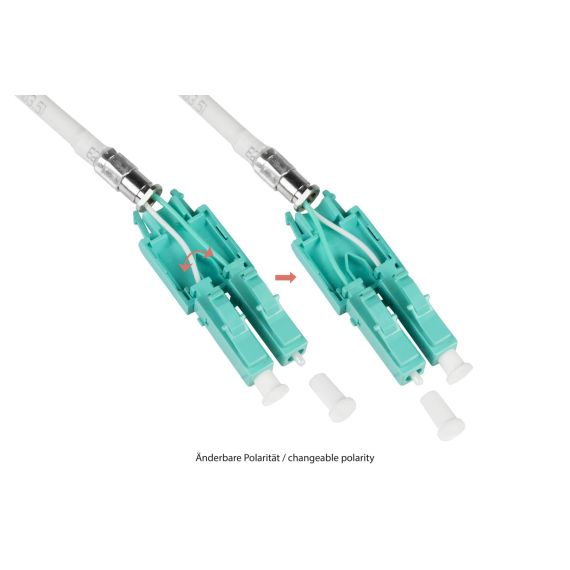 Alcasa LW-U802LC3 / 2 m / OM3 / 2x LC / 2x LC / 50 µm