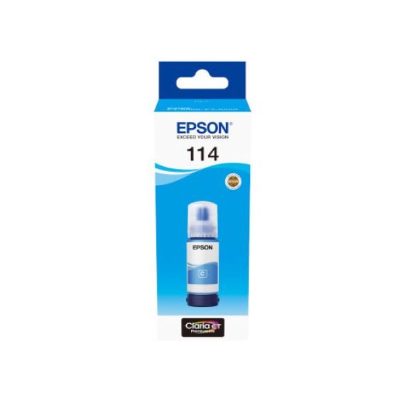 Epson 114 - 70 ml - cyan - original - ink refill - f | C13T07B240