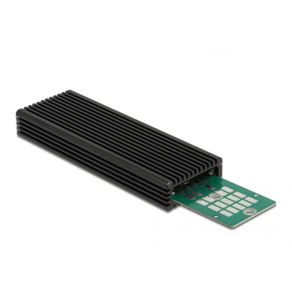 Delock - Storage enclosure - M.2 - M.2 NVMe Card / SATA 6 | 42004