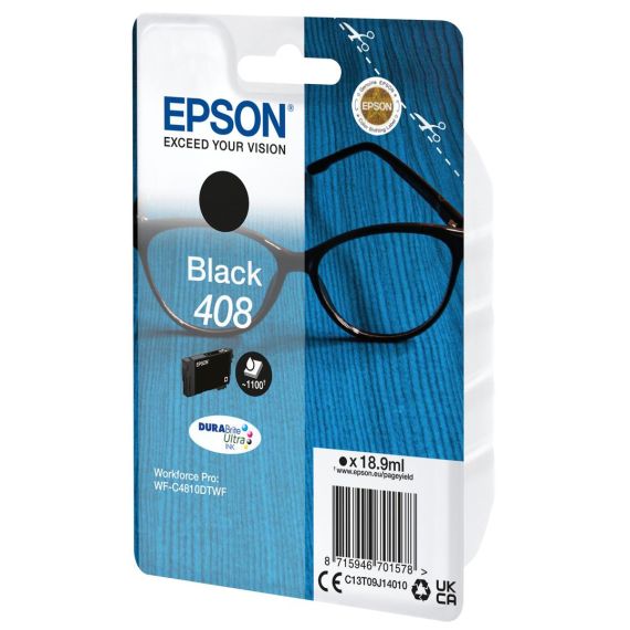 Epson 408 - 18.9 ml - black - original - blister - | C13T09J14010