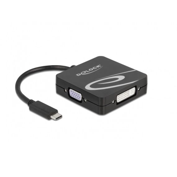 single link - 24 pin USB-C male to 15 pin D-Sub (DB-15),  | 63129