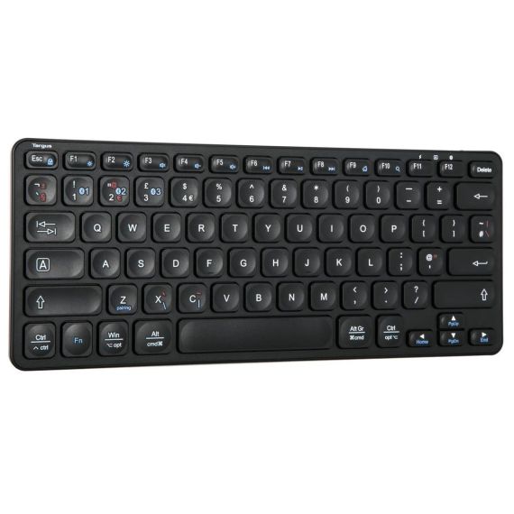 Targus - Keyboard - compact, multi-device, antimicrobi | AKB862UK
