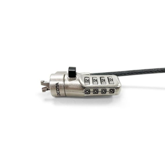 DICOTA - Security cable lock - anthracite - 2 m | D31933