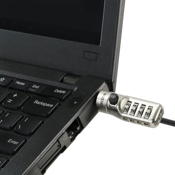 DICOTA - Security cable lock - anthracite - 2 m | D31933