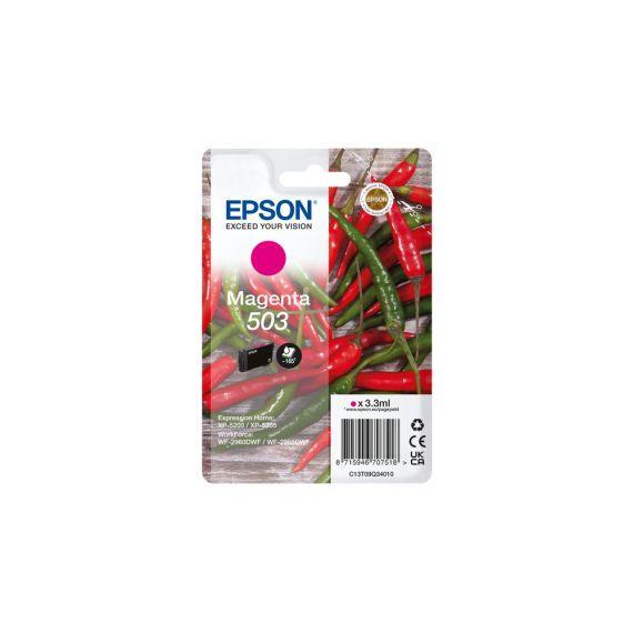 Epson 503 - 3.3 ml - magenta - original - blister  | C13T09Q34010