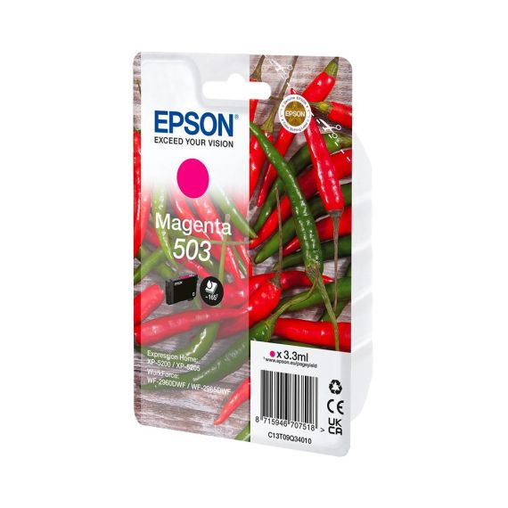 Epson 503 - 3.3 ml - magenta - original - blister  | C13T09Q34010