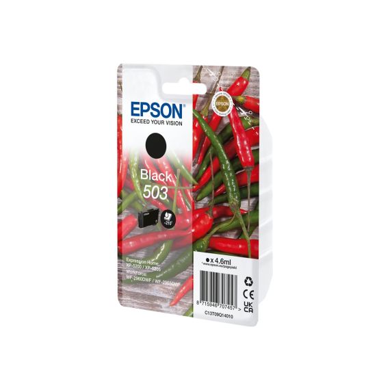 Epson 503 - 4.6 ml - black - original - blister -  | C13T09Q14010