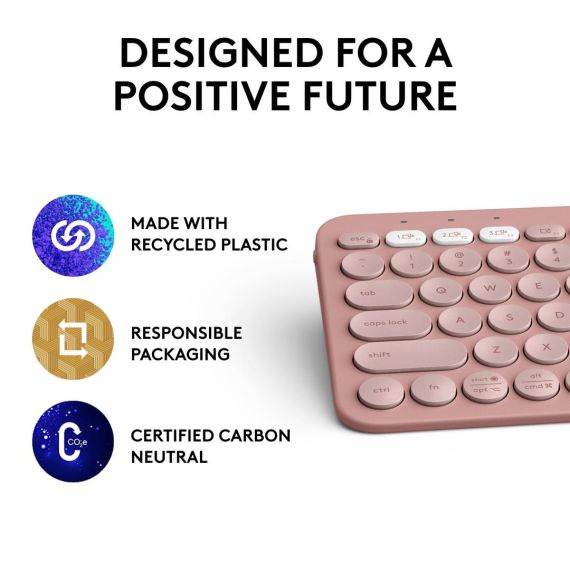 Logitech Pebble Keys 2 K380s - Keyboard - wireless - | 920-011805
