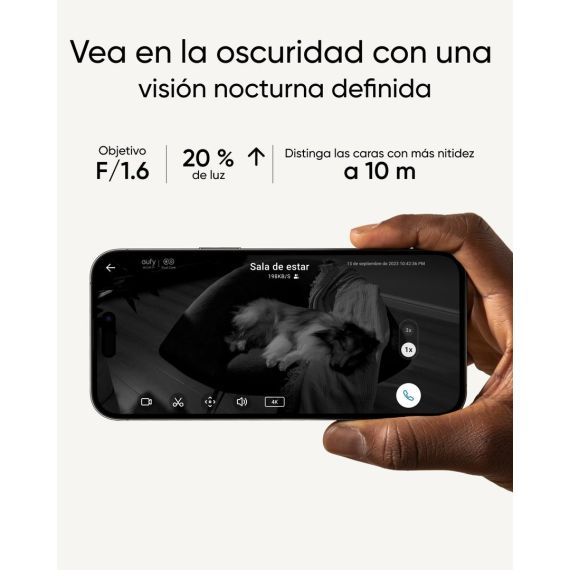 Eufy S350 - Network surveillance camera - pan / ti | 194644126384