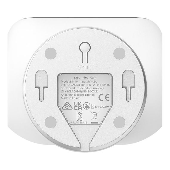 Eufy S350 - Network surveillance camera - pan / ti | 194644126384