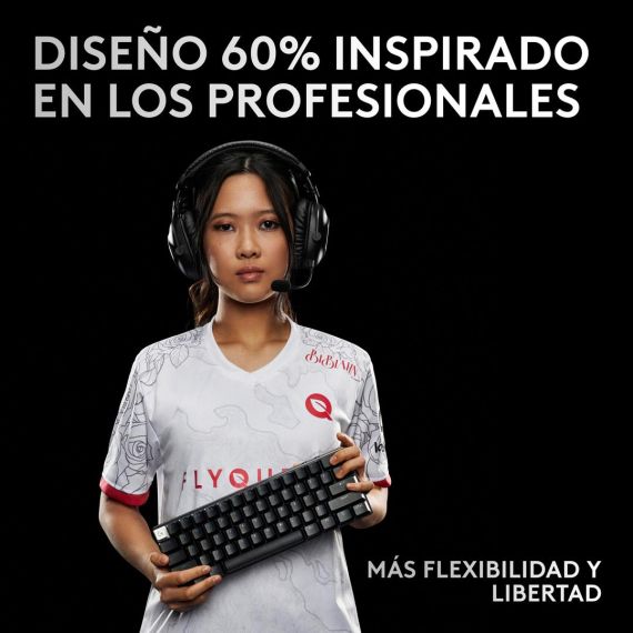 Logitech G PRO X 60 - Keyboard - gaming - 60% - TKL  | 920-011911