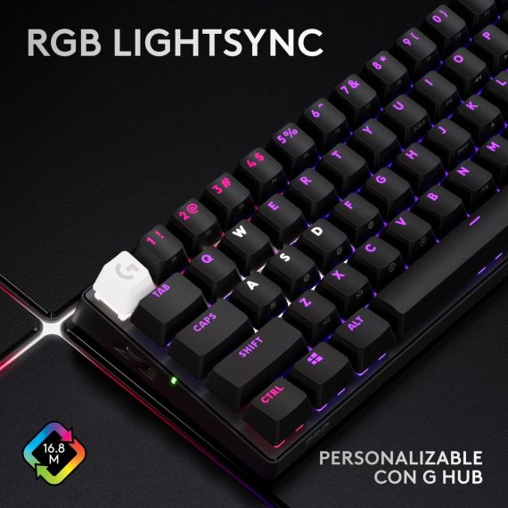 Logitech G PRO X 60 - Keyboard - gaming - 60% - TKL  | 920-011911