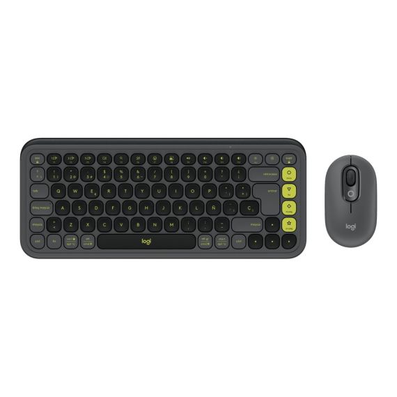 Logitech POP Icon Combo - Keyboard and mouse set - w | 920-013120