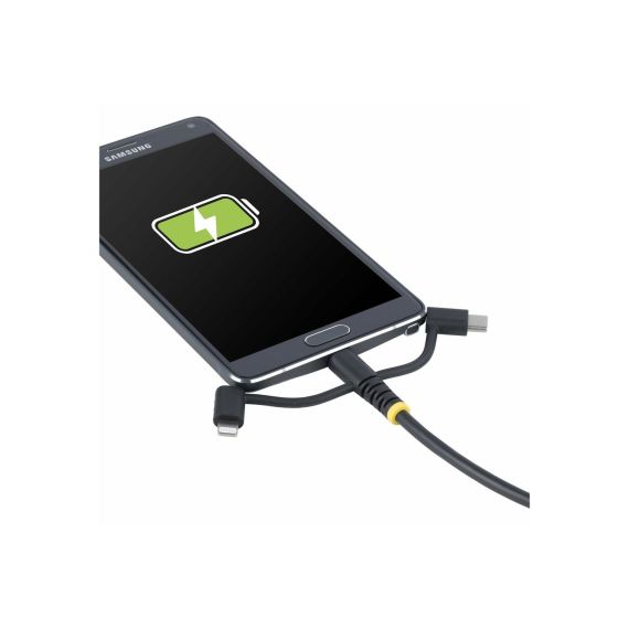 StarTech.com 3.3ft USB Multi Charging Cable, Lightni | RLTCUB1MBK