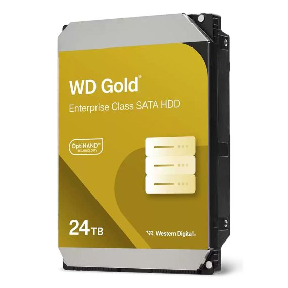 WD Gold WD242KRYZ - Hard drive - Enterprise - 24 TB - internal -