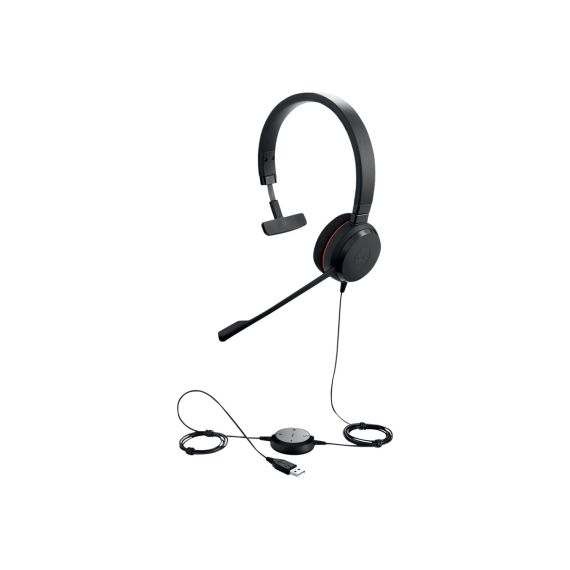 Jabra Evolve 20 MS mono - Headset - on-ear - wired | 4993-823-169