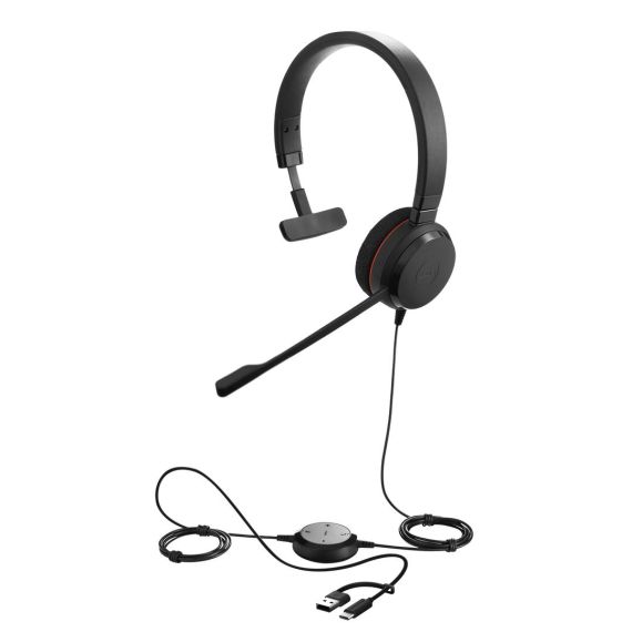 Jabra Evolve 20SE UC mono - Headset - on-ear - wir | 4993-829-469