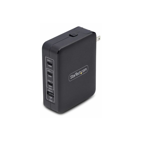 StarTech.com 140W USB-C Wall Charger, USB- | 3114GCU-WALL-CHARGER
