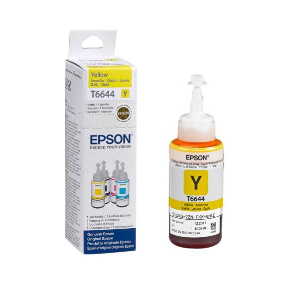 Epson T6644 - 70 ml - yellow - original - ink refill | C13T664440