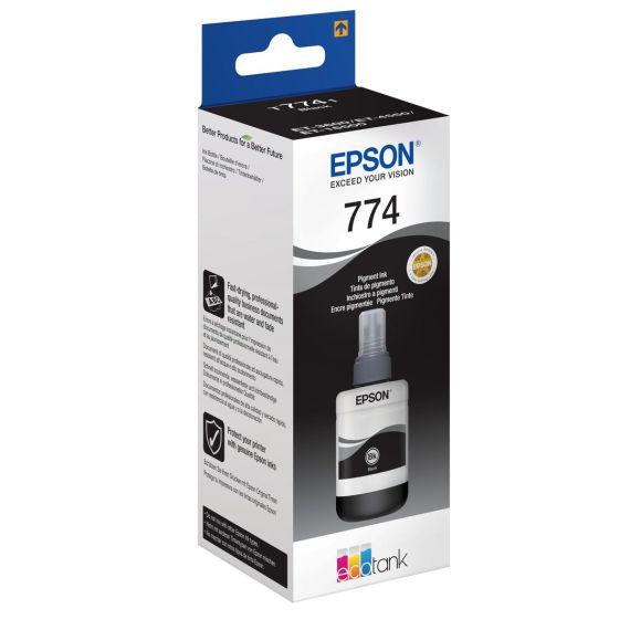 Epson T7741 - 140 ml - black - original - ink refill | C13T774140