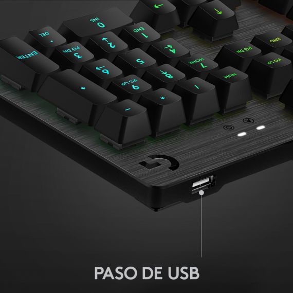 Logitech Gaming G512 - Keyboard - backlit - USB - QW | 920-009344