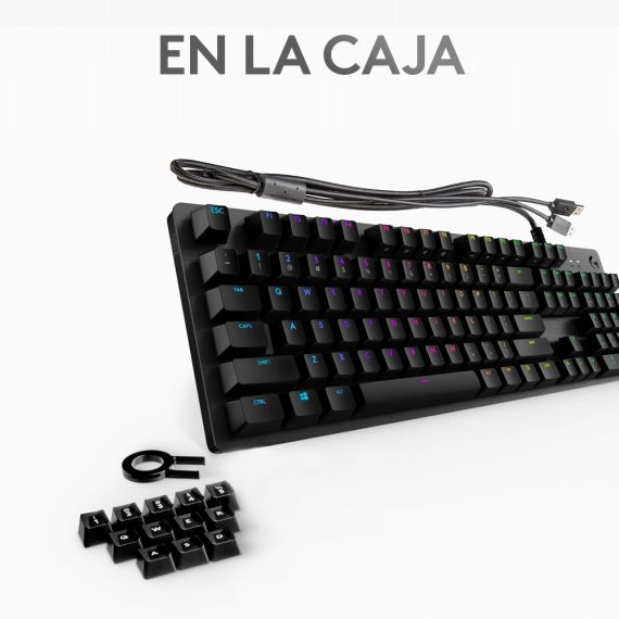 Logitech Gaming G512 - Keyboard - backlit - USB - QW | 920-009344