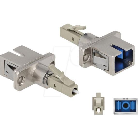 Delock - Network coupler - LC (M) to SC (F) - fibre optic | 87945