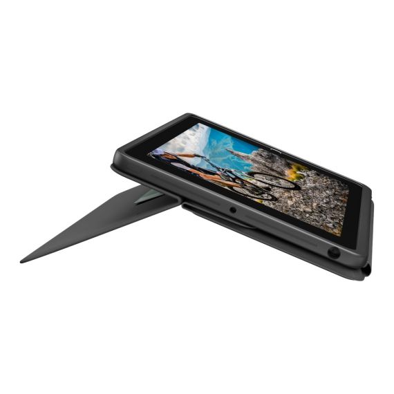 Logitech Rugged Folio - Keyboard and folio case - Ap | 920-011203
