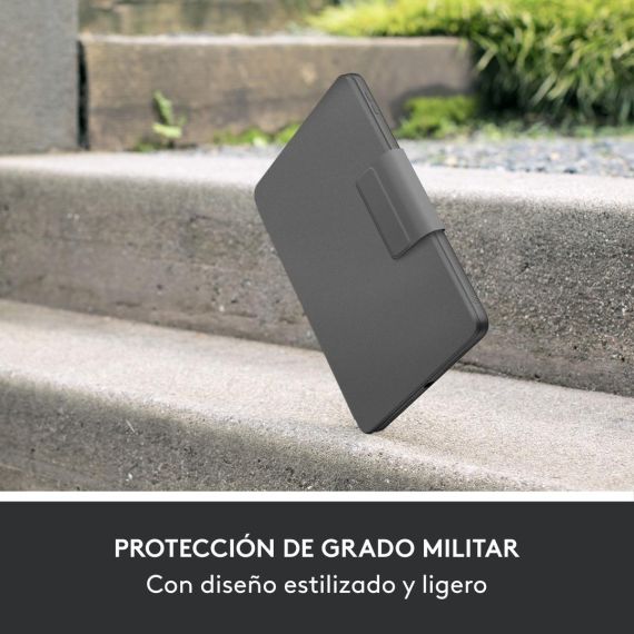Logitech Rugged Folio - Keyboard and folio case - Ap | 920-011203