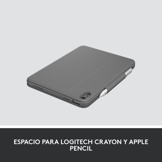 Logitech Rugged Folio - Keyboard and folio case - Ap | 920-011203