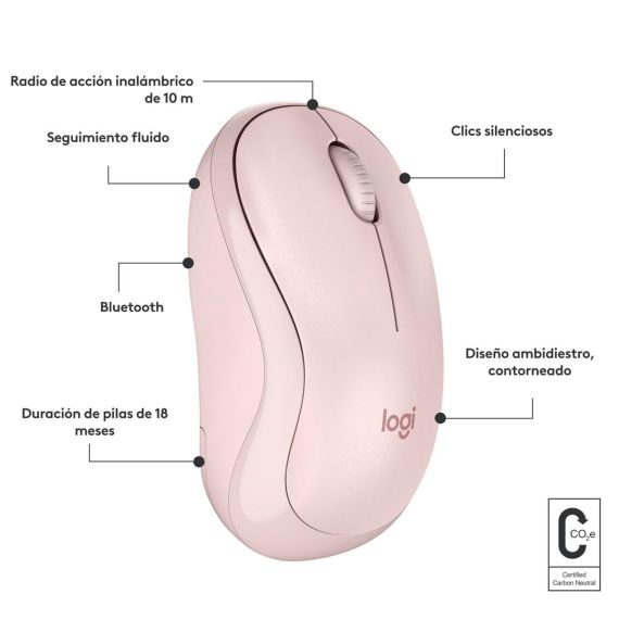 Logitech M240 Silent - Mouse - right and left-handed | 910-007121