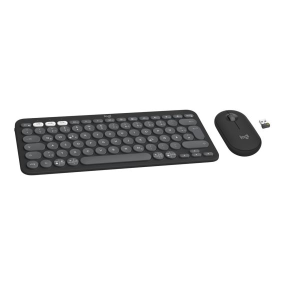 Logitech Pebble 2 Combo - Keyboard and mouse set - w | 920-012240