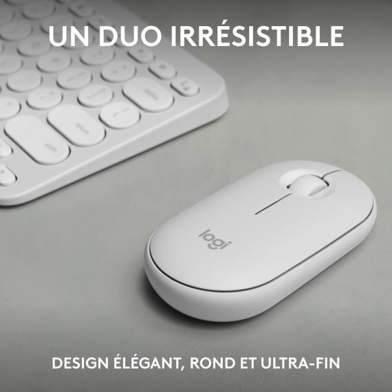 Logitech Pebble 2 Combo - Keyboard and mouse set - w | 920-012240