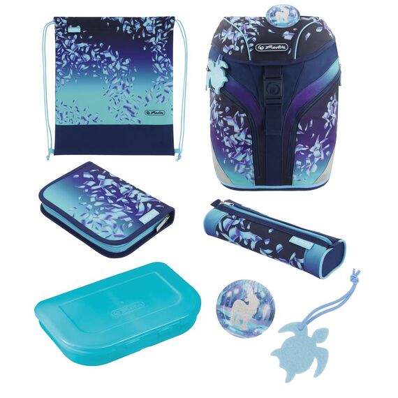 Herlitz SoftLight Plus Greenline Blue Ice, Lunch box,  | 50046126