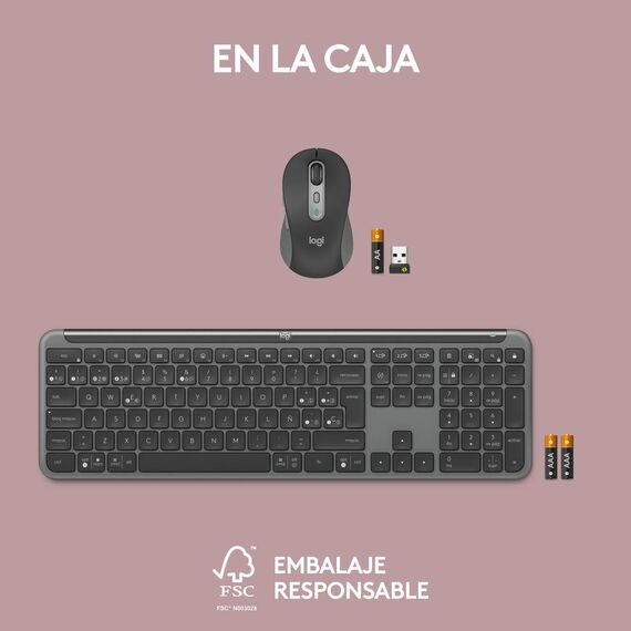 Logitech Signature Slim Combo MK950 - Keyboard and m | 920-012486