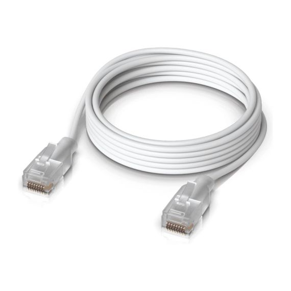 Ubiquiti UniFi - Patch cable - RJ-45 ( | UACC-CABLE-PATCH-EL-8M-W
