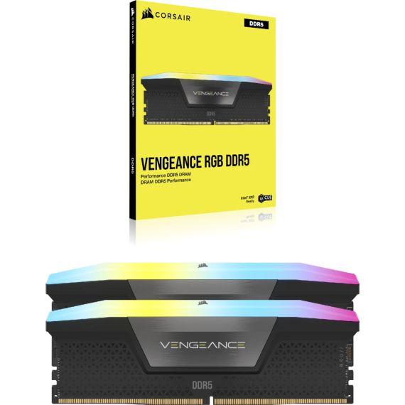 CORSAIR Vengeance RGB - DDR5 - kit - 96 GB 2 | CMH96GX5M2B7000C40